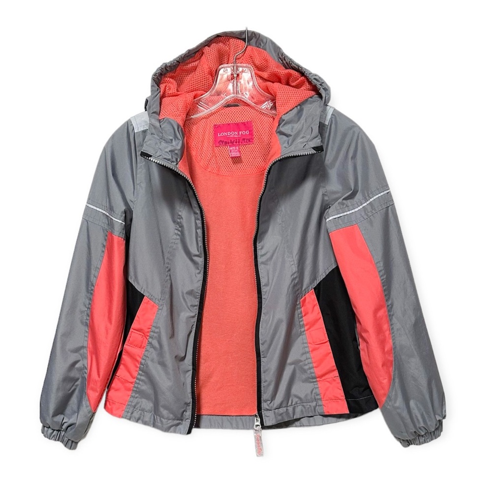 London Fog Colorblock Hooded Jacket